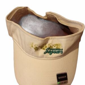 Jacksonville Jaguars women's white visor